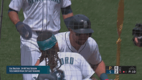 A Baseball Player Wearing A Jersey That Says Ford On It GIF