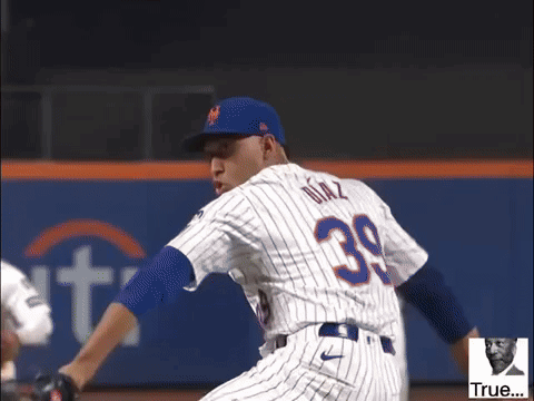 A Baseball Player Wearing A Number 39 Jersey GIF
