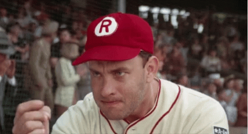A Baseball Player Wearing A Red Hat With A White R On It GIF