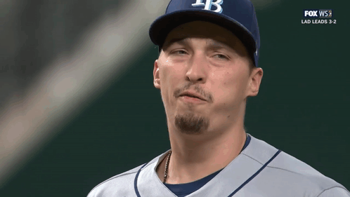 A Baseball Player With A Fox Ws Logo On The Bottom Right GIF