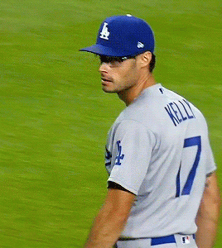 A Baseball Player With Kelly 7 On His Back GIF