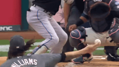 A Baseball Player With The Name Williams On His Shirt GIF