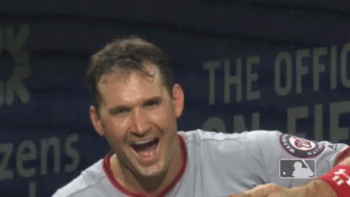 A Baseball Player With The Name Zimmerman On His Jersey GIF