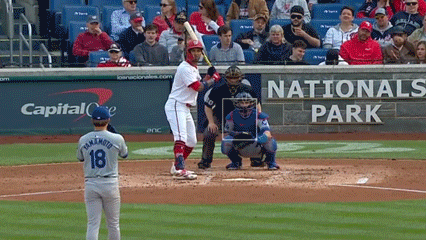 A Baseball Player With The Number 18 On His Jersey GIF