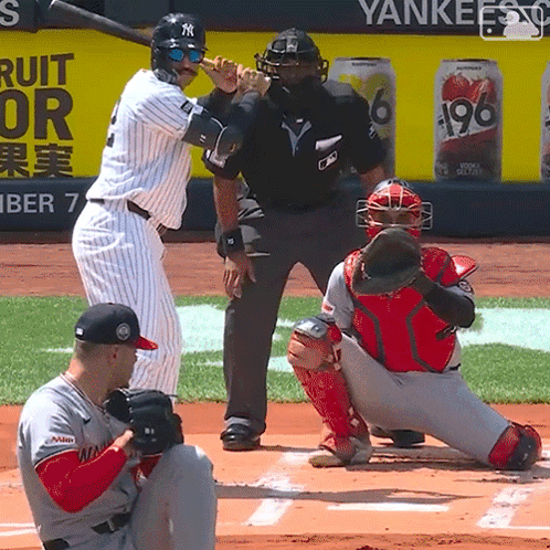 A Baseball Player With The Number 196 On His Shirt GIF