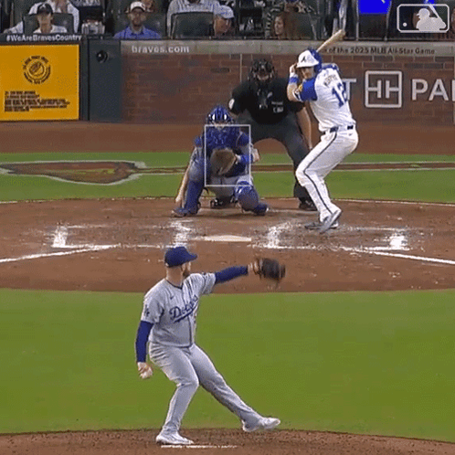 A Baseball Player With The Number 21 On His Back Is About To Hit The Ball GIF