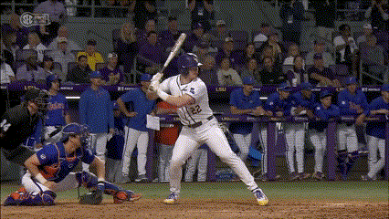 a baseball player with the number 22 on his jersey getting ready to bat