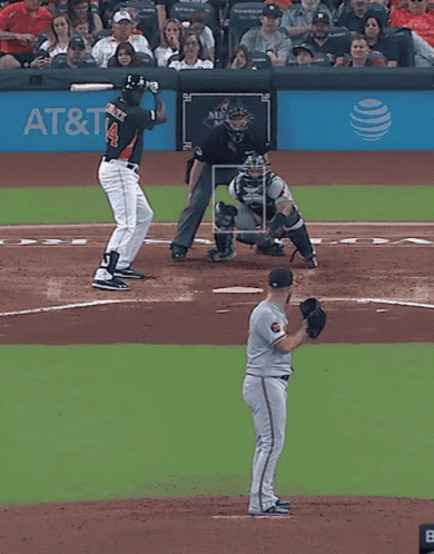 A Baseball Player With The Number 34 On His Jersey GIF