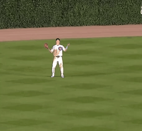 A Baseball Player With The Number 4 On The Back Of His Shirt GIF