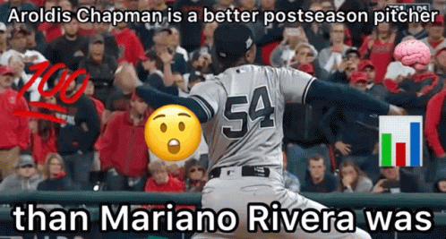 A Baseball Player With The Number 54 On The Back Of His Jersey GIF