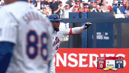 A Baseball Player With The Number 88 On The Back Of His Shirt GIF