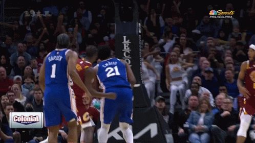 A Basketball Game Is Being Broadcast On Nbc Sports GIF