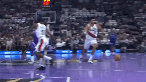 A Basketball Game Is Underway And The Scoreboard Shows A Score Of 88 To 0 GIF