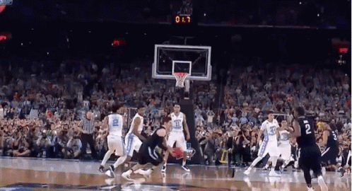 A Basketball Game Is Underway With The Score Being 0:37 GIF