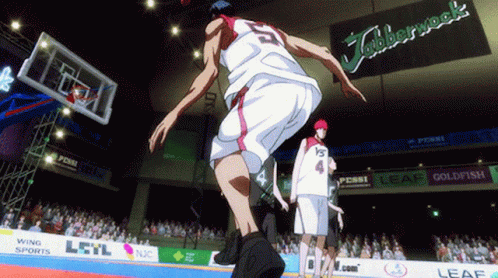 A Basketball Player In A White Jersey With The Number 4 On It GIF