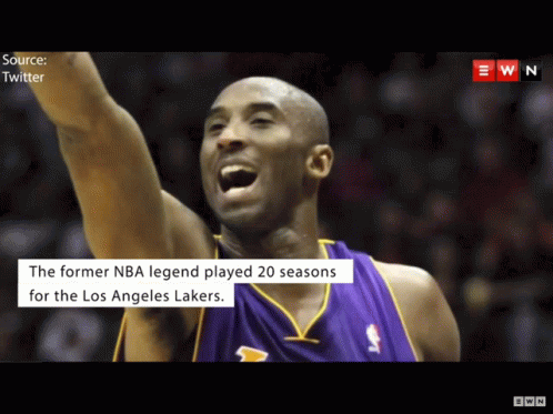 a basketball player named kobe bryant is celebrating with his arms in the air