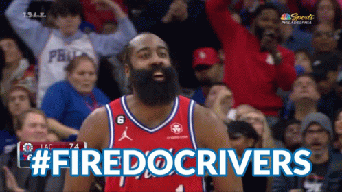 A Basketball Player Says #Firedocrivers In Front Of The Crowd GIF
