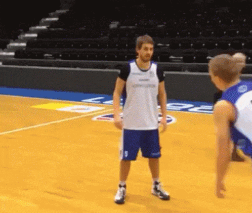 A Basketball Player Wearing A White Jersey That Says ' Chevrolet ' On It GIF