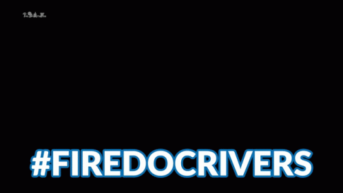 A Basketball Player With The Hashtag #Firedocrivers On The Bottom Right GIF