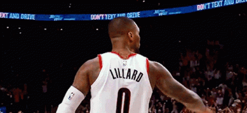 a basketball player with the number 0 on his back