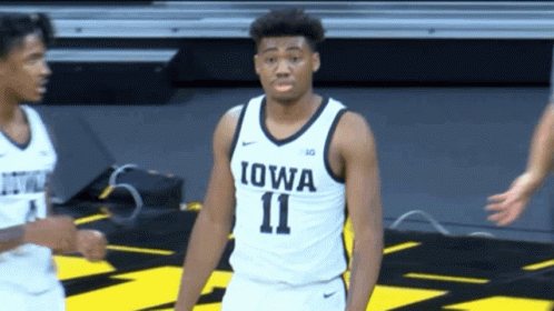 A Basketball Player With The Number 11 On Their Jersey GIF