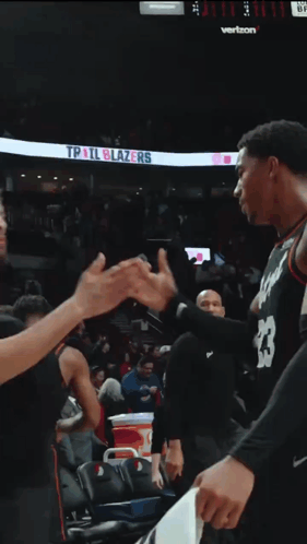 A Basketball Player With The Number 13 On The Back Of His Jersey GIF