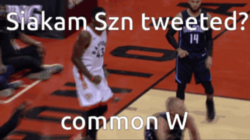 A Basketball Player With The Number 14 On His Jersey Is Standing On The Court GIF