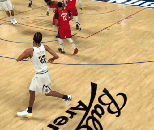 A Basketball Player With The Number 22 On Their Jersey GIF