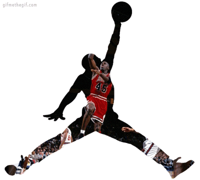 A Basketball Player With The Number 24 On His Jersey Is Holding A Basketball GIF