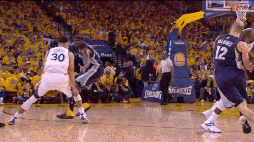 A Basketball Player With The Number 30 On His Back GIF