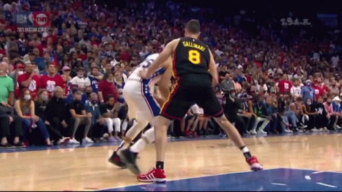 A Basketball Player With The Number 8 On Their Jersey GIF