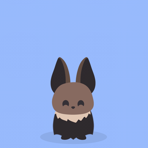 A Bat Is Flying In The Air With The Words Yippee Written Below It GIF