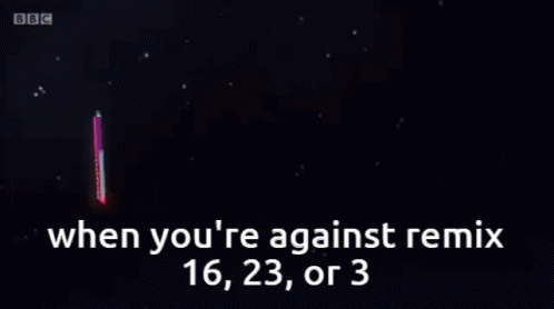 a bbc advertisement shows a blue hill with red cubes falling off of it