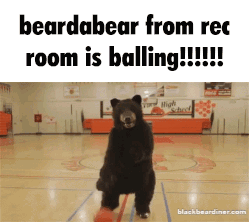 Bear Playing Basketball GIF
