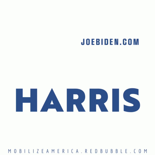 A Biden Harris Logo With The Website Joebiden.com Below It GIF