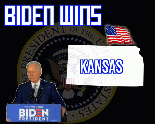 Biden Sign In Front Of US Seal GIF