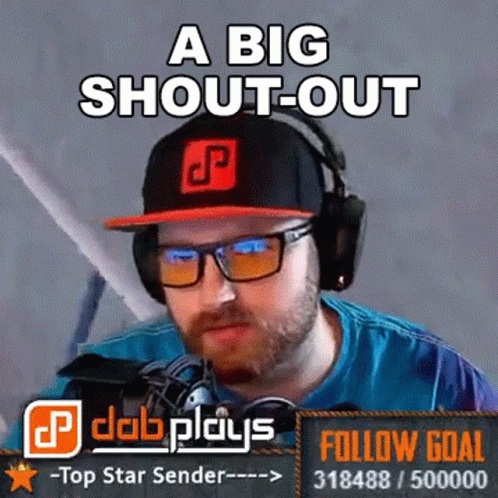 A Big Shout Out For You GIF