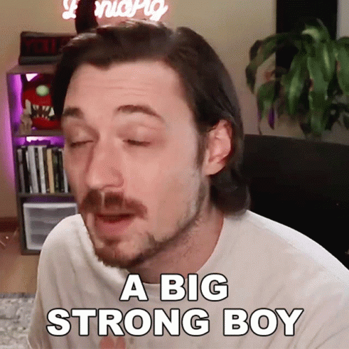 A Big Strong Boy Aaron Brown GIF