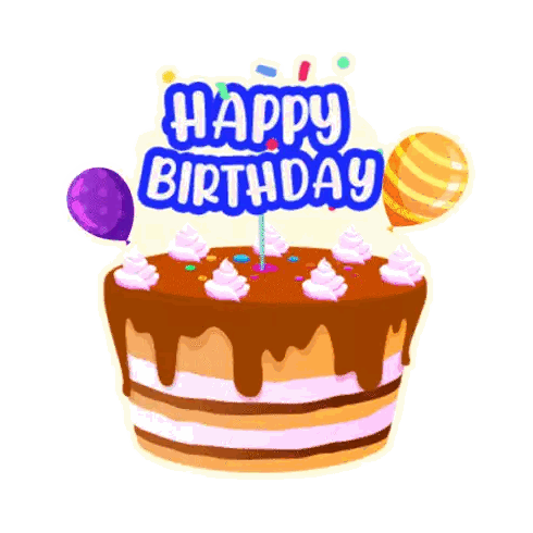 a birthday cake with the words happy birthday on top