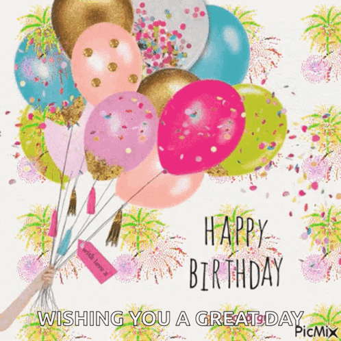 a birthday card wishing you a great day