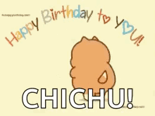 A Birthday Card With A Shiba Inu Dog And The Words `` Happy Birthday To You ! `` GIF
