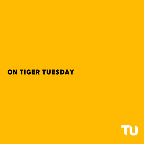 A Black And Gold Advertisement With A Yellow Border GIF