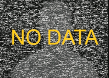 A Black And White Background With The Words No Data In Yellow GIF