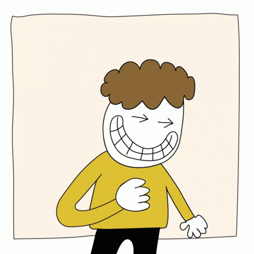 A Black And White Cartoon Character Wearing Sunglasses And Giving A Thumbs Up GIF