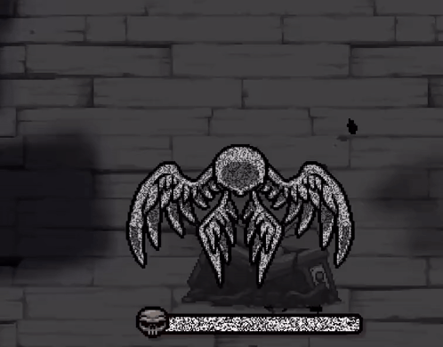 Black And White Bird Flying With Wings Spread GIF
