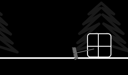A Black And White Drawing Of A Box With A Cross On Top Of It GIF