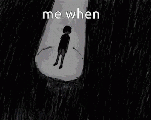 A Black And White Drawing Of A Boy Covering His Ears With His Hands . GIF