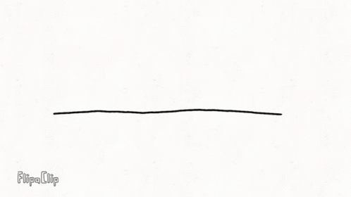 A Black And White Drawing Of A Line On A White Background GIF