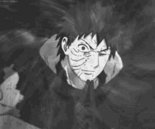 A Black And White Drawing Of A Man With A Beard Holding His Hands Together . GIF