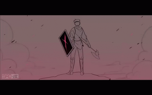 A Black And White Drawing Of A Man With The Words Yes Written Below Him GIF
